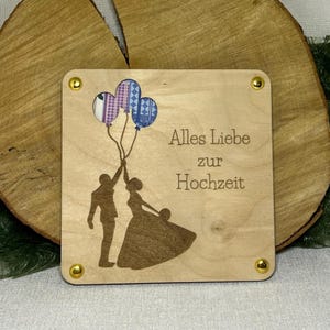 Plantilla de archivo cortado con láser para tarjeta de regalo de dinero para la boda de los novios, svg, xcs