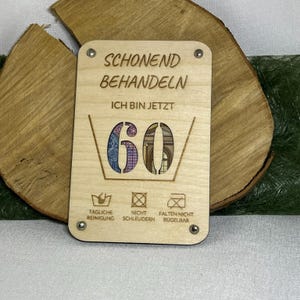 Laser cut Datei Vorlage 60. Geburtstag Geldgeschenkkarte  svg, xcs