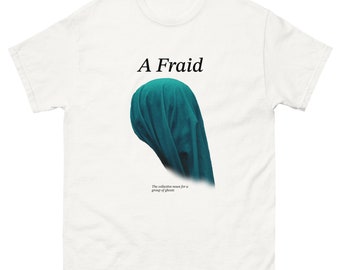 THE LOVERS TEE "A Fraid" (Blanc)