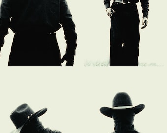 VAQUERO - Paquete de 5 papeles pintados