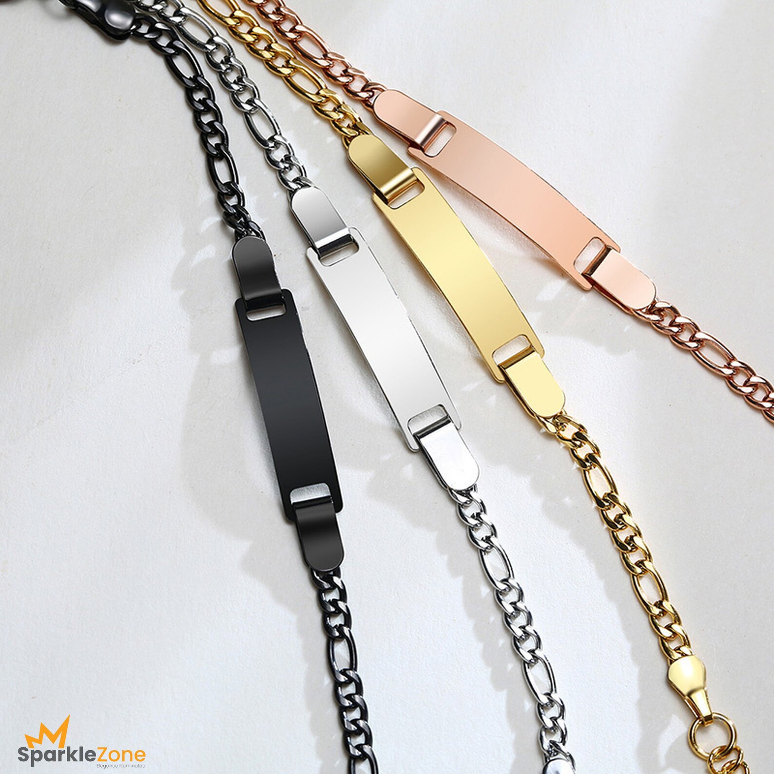 Custom Stainless Steel Baby Name Bracelets Baptism Bangle Jewelry