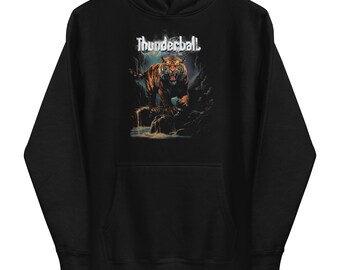 Thunderball hoodie - tiger cave streetwear design