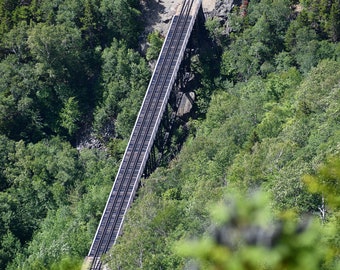 Mountain Railroad Print