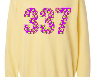 Mardi Gras Area Code Sweatshirt