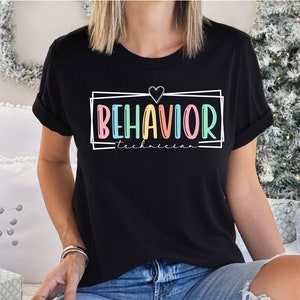 Rbt Shirts Rbt Aba Shirt Behavior Therapist Bcba Shirt Bcba Gifts Rbt ...