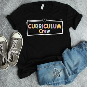 Curriculum Crew Shirt, Curriculum Director, Curriculum Coordinator, Curriculum Supervisor, Instructional Coordinator, Instruction Supervisor