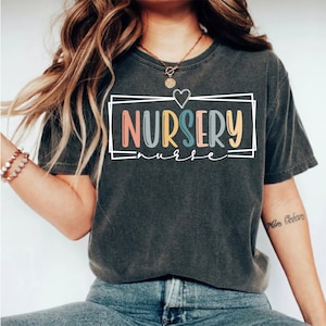 Nursery Nurse T-Shirt: Tiny Humans Graphic Tee