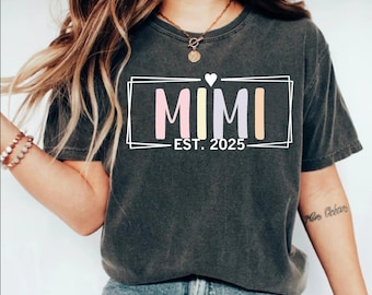 Personalized Mimi T-Shirt: Grandma Life Shirt with Grandkids Names