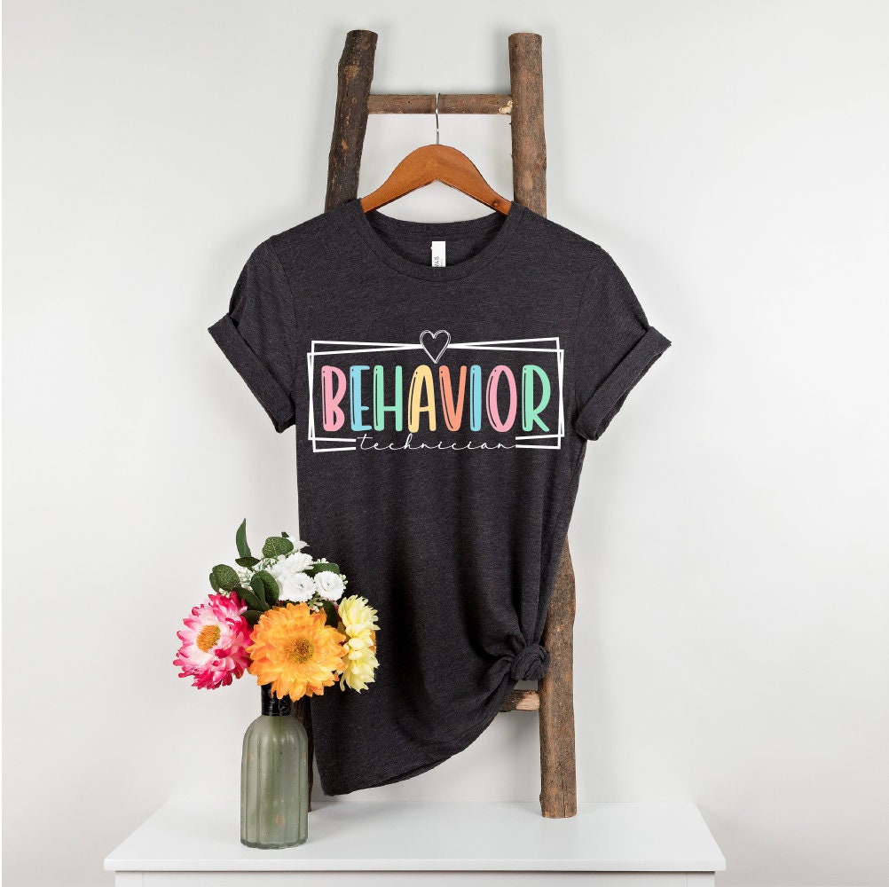 Rbt Shirts Rbt Aba Shirt Behavior Therapist Bcba Shirt Bcba Gifts Rbt ...