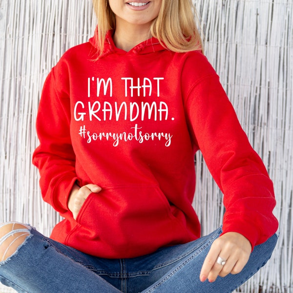 Grandma Hoodie Etsy