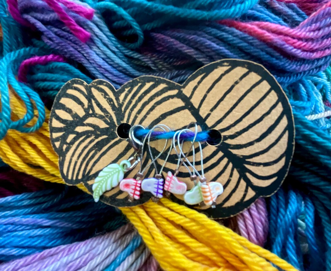 Raglan Sweater Ready Stitch Markers Pack of 5 Many Color Etsy