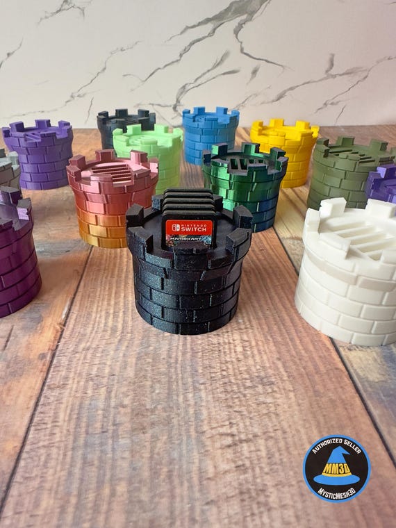 Nintendo Switch Game Holder- Castle Top