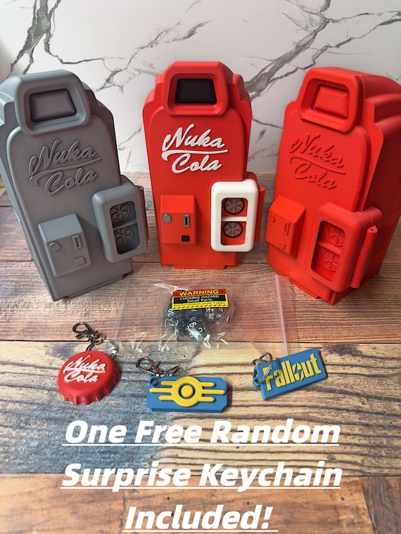 Nuka Cola Vending Machine-Fanart-Themed Commander Deck box, MTG