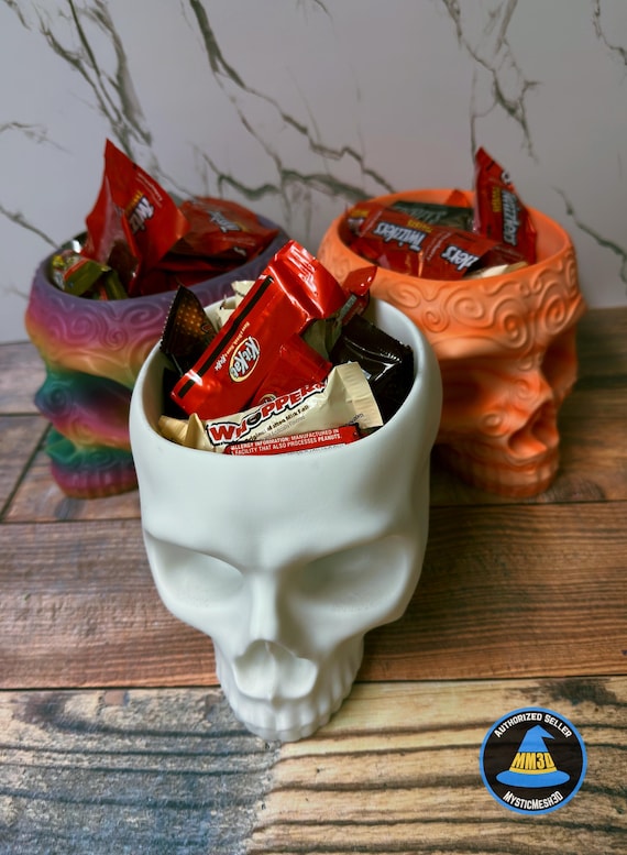 Halloween Skull Bowl- Candy Bowl