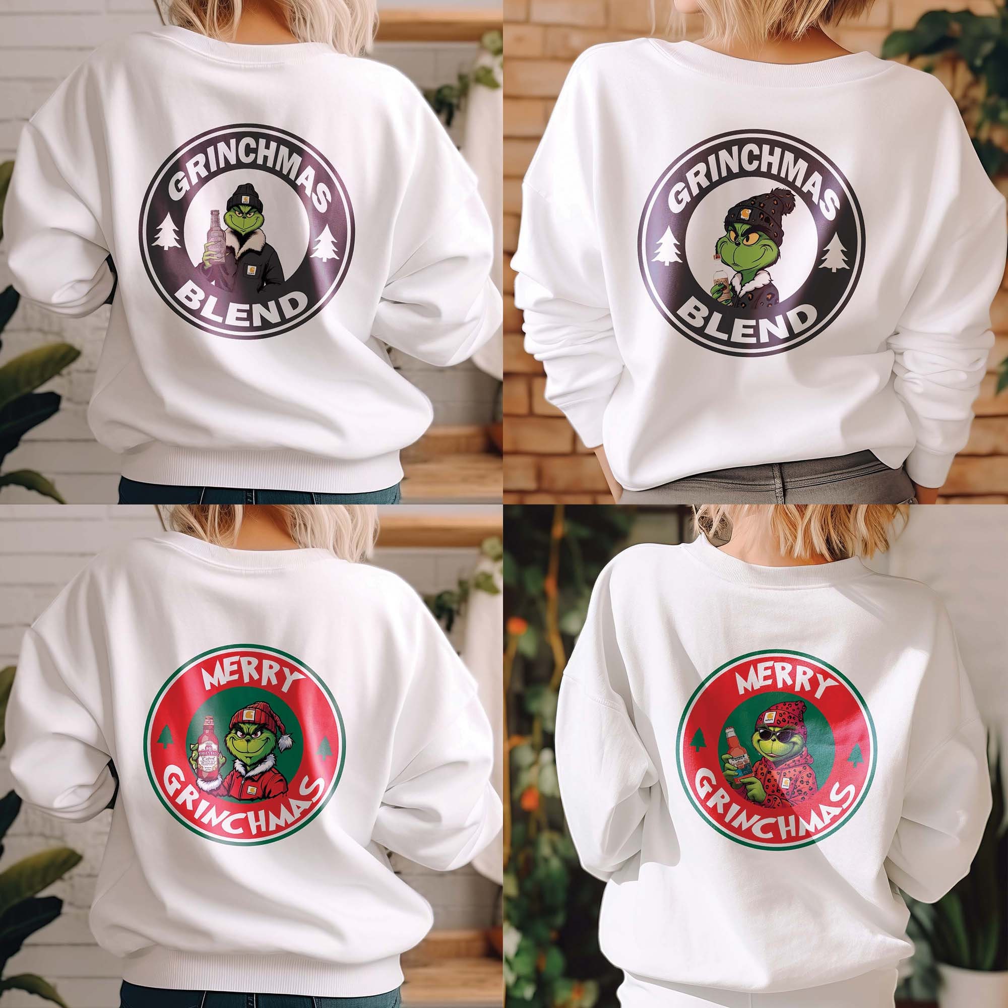 50 Grinchmas Cup Logo PNG Bundle, Merry Grinchmas Png Bundle, Christmas ...