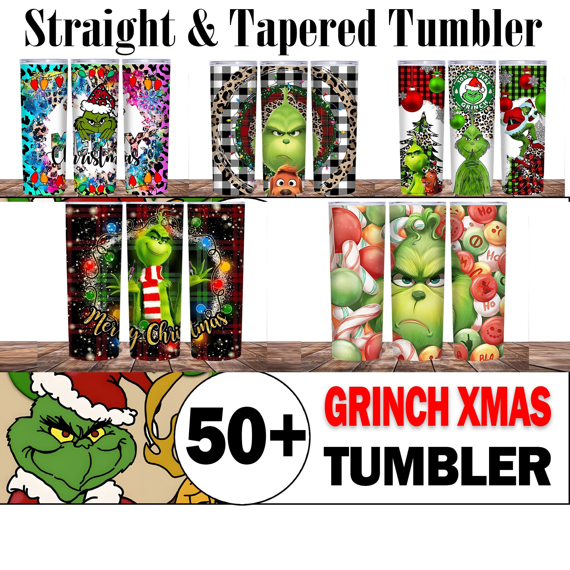 Grinch Tumbler - 20 oz. – Southern Diva Designs