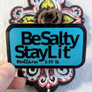 Be Salty Stay Lit Sticker