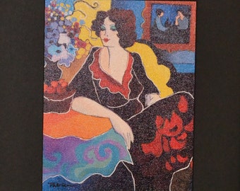 Patricia Govezensky - Originele giclee op canvas "Miriam" (met LOA)