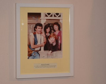 Gesigneerde ingelijste Bonnie Franklin-foto (vertrouwde bron)