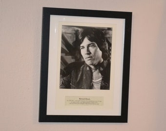 Gesigneerde ingelijste foto van Richard Hatch 'Apollo' (vertrouwde bron)