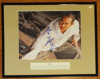 Signiertes Jet Li Bild (Vertrauenswürdige Quelle)