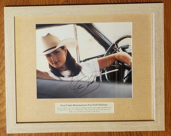 Terri Clark officiële gesigneerde foto (ingelijst)