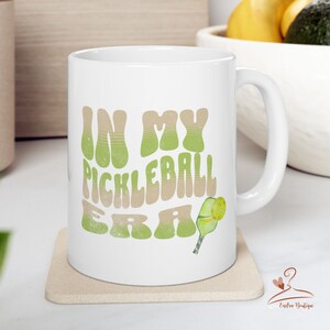 Pickleball Mug, Pickleball Gifts, Pickleball Paddle, Gift for Her, Sports Gift for Him, Pickleball Player, Funny Pickleball Gift, Funny Mug