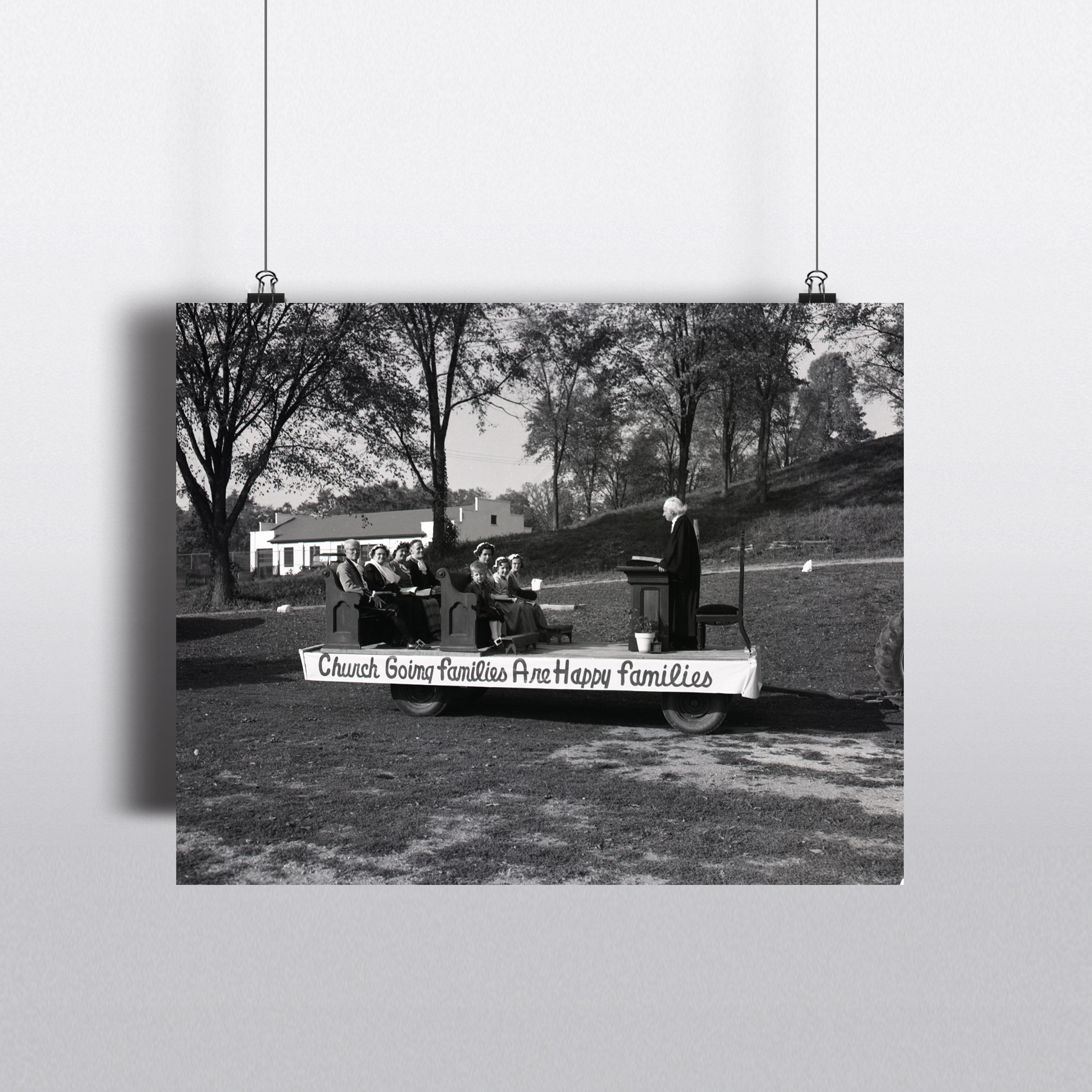 Digital Download, Vintage 1950's Black and White Parade Photo, High ...