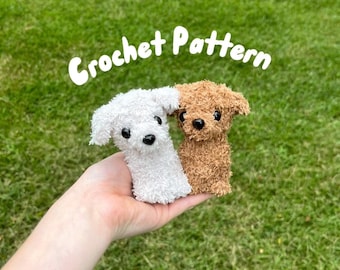 Pocket Puppy Crochet Pattern: Amigurumi Labrador (PDF Pattern)