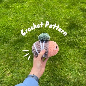 Chocolate Covered Strawberry Bee Crochet Amigurumi Pattern PDF Download | Valentines Bee Crochet Pattern