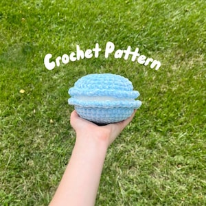 French Macaron Crochet Amigurumi Pattern