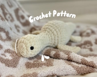 Baby Nessie Crochet Pattern: Loch Ness Monster (Digital PDF Download)
