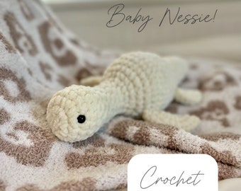 Baby Nessie Crochet Pattern | Loch Ness Monster Pattern
