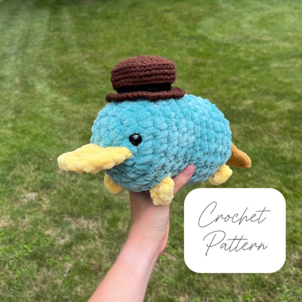 Perry the Platypus Crochet Pattern