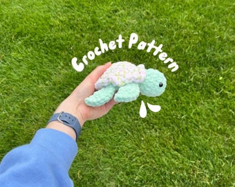 Mini Sea Turtle Crochet Pattern