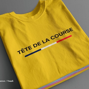 Camiseta ciclista "Tete de la Course" inspirada en el Tour de Francia
