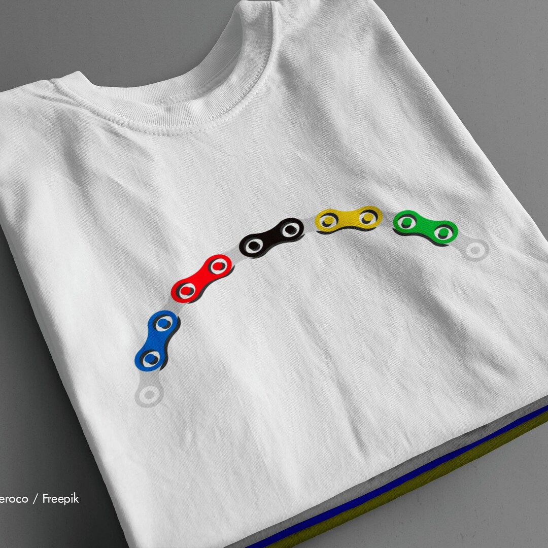 T-shirt da ciclismo del Campionato mondiale di Glasgow corsa su