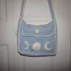 The Moon Messenger Bag Purse Crochet Pattern