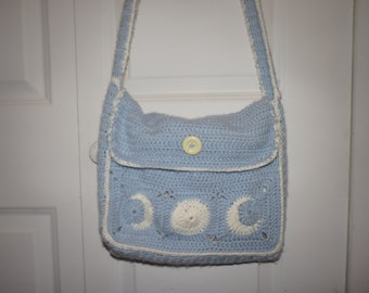 The Moon Messenger Bag Purse Crochet Pattern