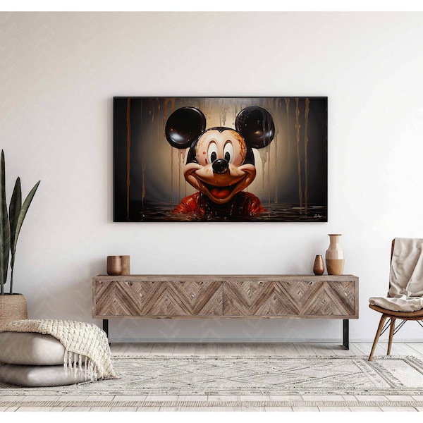 Samsung  TV Frame set of 30 Mickey images + 1 Bonus