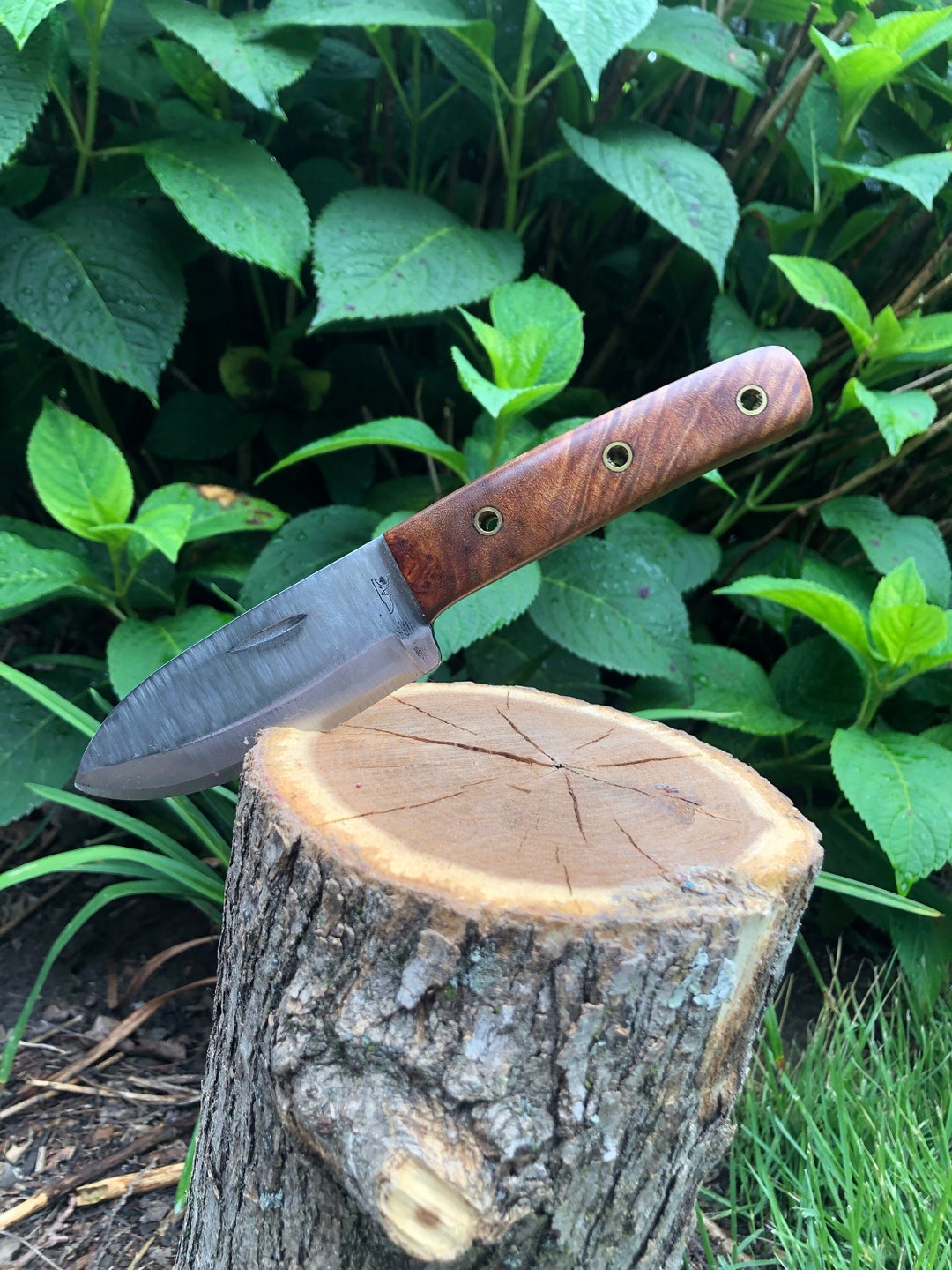 Hand Camp Knife Chopper Hunting Knife Etsy