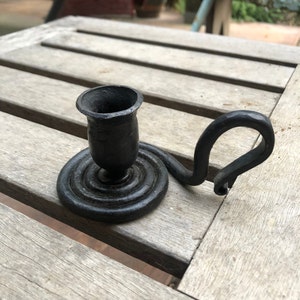 Hand Forged, Candle Stick Holder, Taper Candle Holder