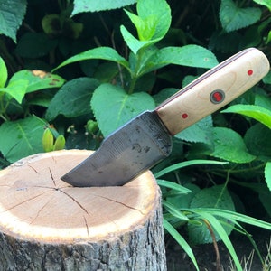Skinning/Hunting Knife *Hand Forged*  - with sheath