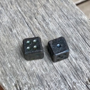 Pair of Hand Forged Dice (6 Sided)