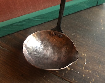 Copper and Steel Ladle - Hand Forged