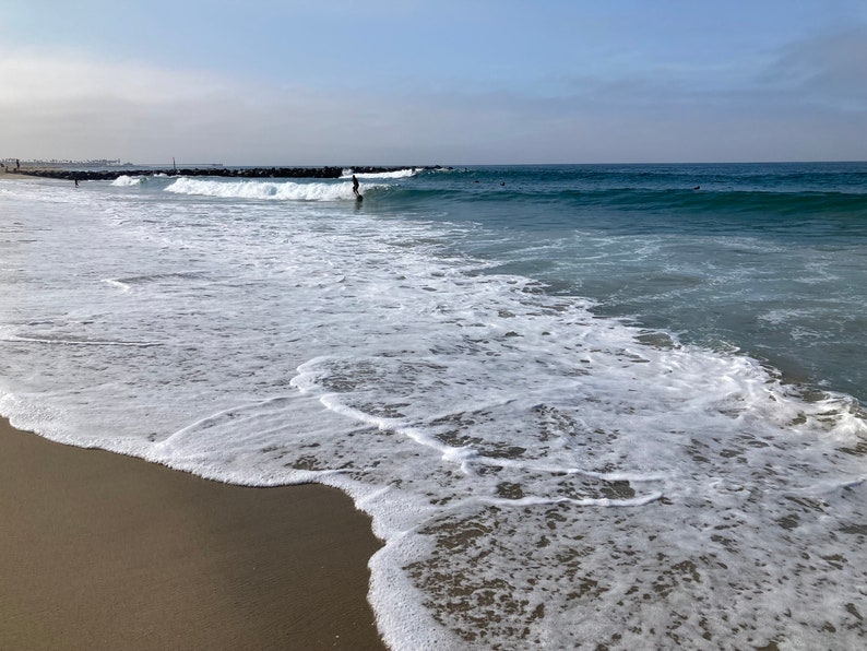 16oz Jar of Refreshing Pacific Ocean Sea Water from the California Coast image 3