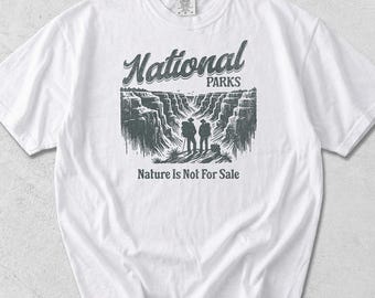 Vintage National Parks Comfort Colors Shirt, Respect The Locals Wildlife Tee, Gift For Earth Day Every Day Nature Lovers, Anti Trump Apparel