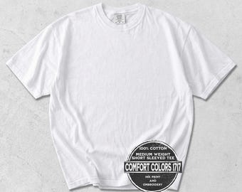 EMBROIDERED Medium Weight Tshirt-> Current Store Listing