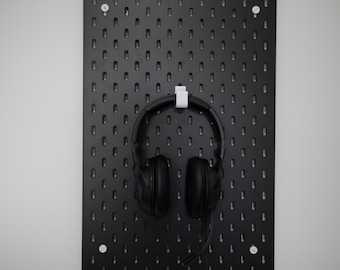 IKEA Skadis Headphone Holder Custom Headset Mount for Skadis