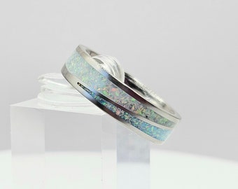 Twisted Channel Titanium Ring - 6mm